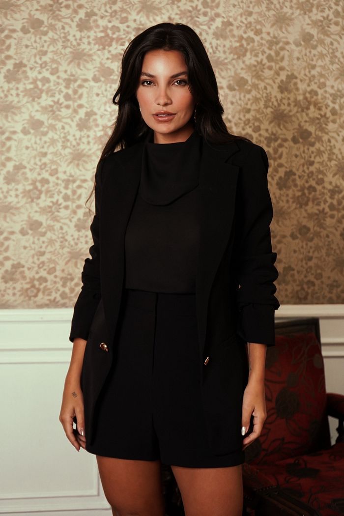 Blazer Boy Botões Orgânico - Donna Ritz