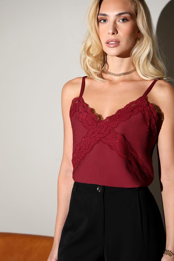 Regata Viscose Renda - Doce Flor