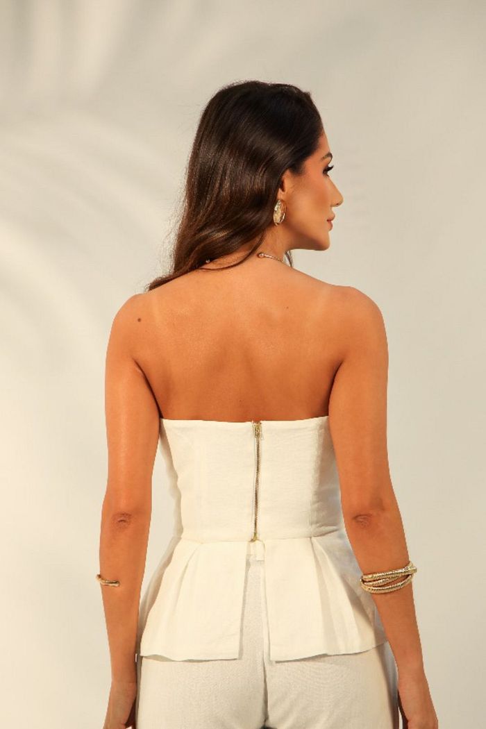 Blusa TQC Linho Misto  - Carla