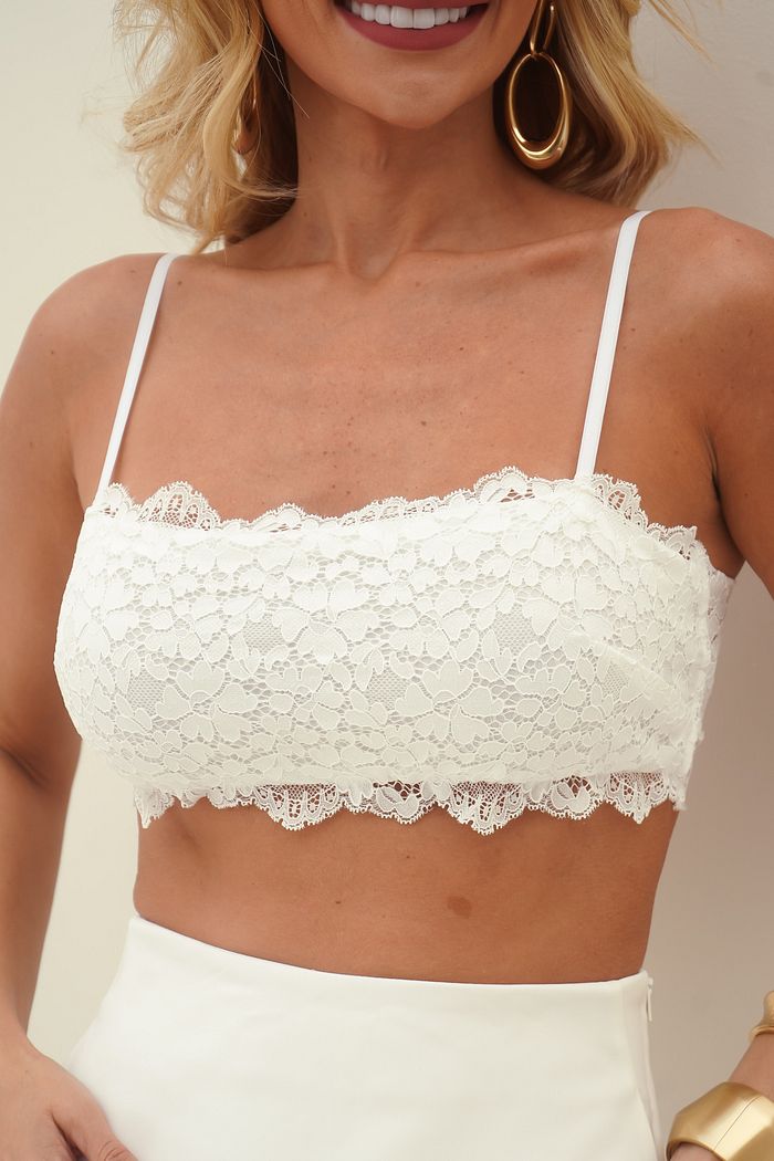 Top Renda Faixa - Donna Ritz