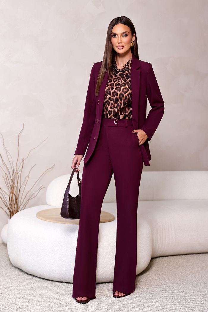 Calça Alfaiataria Flare - Doce Flor