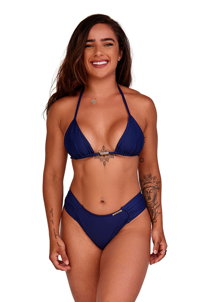 CONJUNTO LUNA | CORTININHA MÓVEL + BORBOLETA INTEIRA AZUL MARINHO