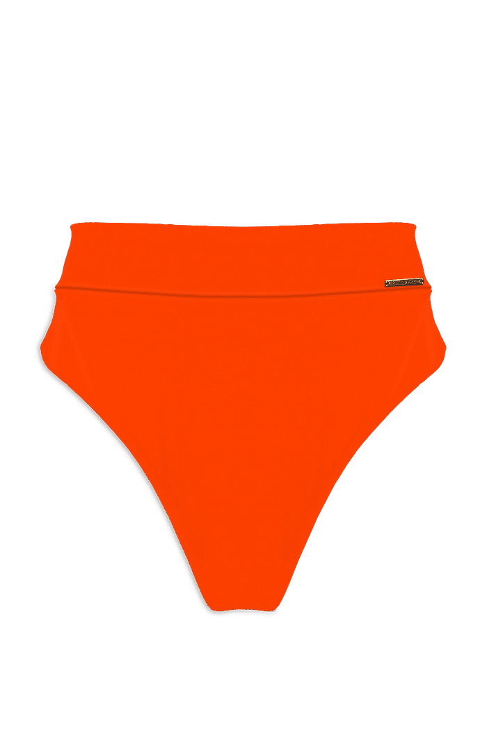 CALCINHA DE BIQUÍNI HOT PANTS CÓS | LARANJA CITRUS