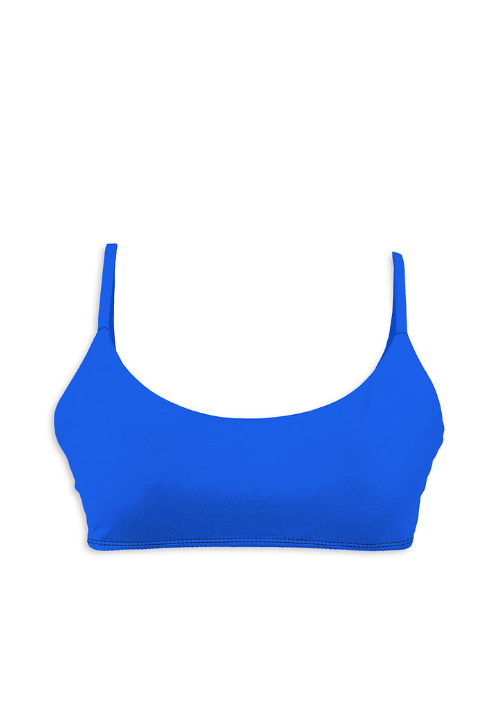 TOP DE BIQUÍNI CROPPED ALCINHA | AZUL BIC