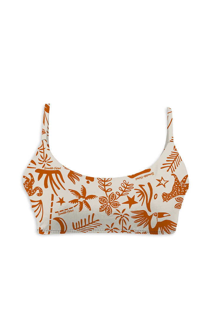 TOP DE BIQUÍNI CROPPED ALCINHA | CORA