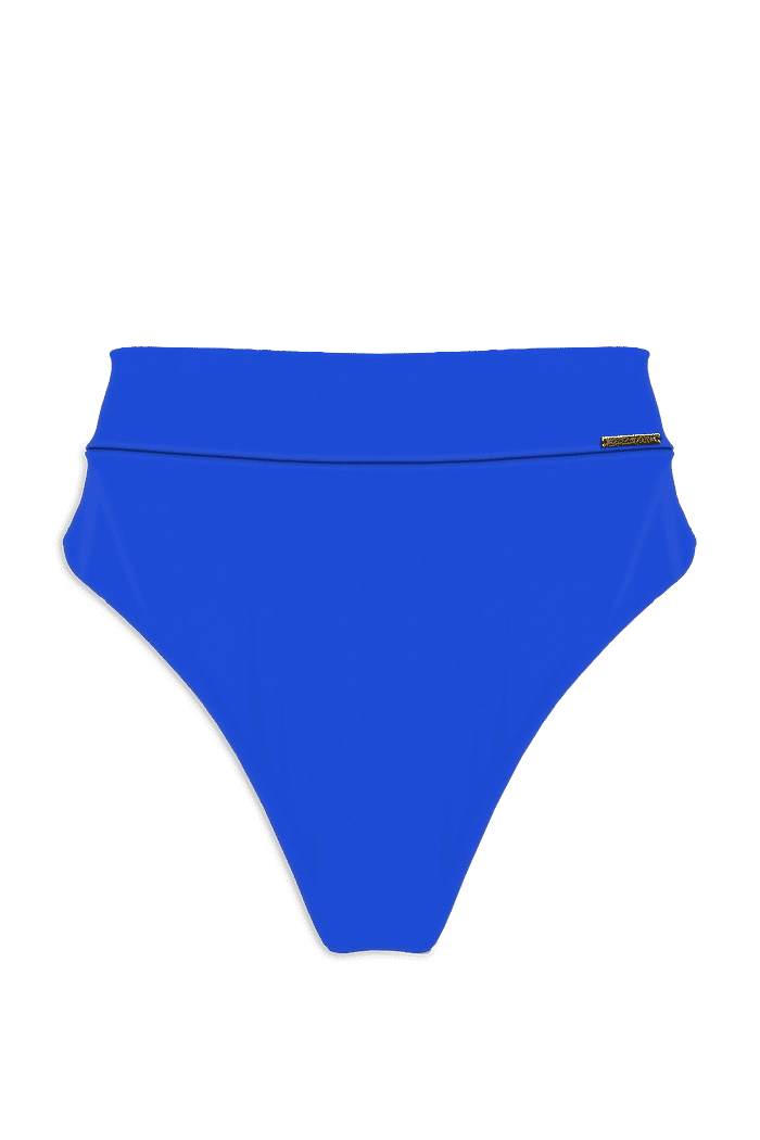 CALCINHA DE BIQUÍNI HOT PANTS CÓS | AZUL BIC LISO