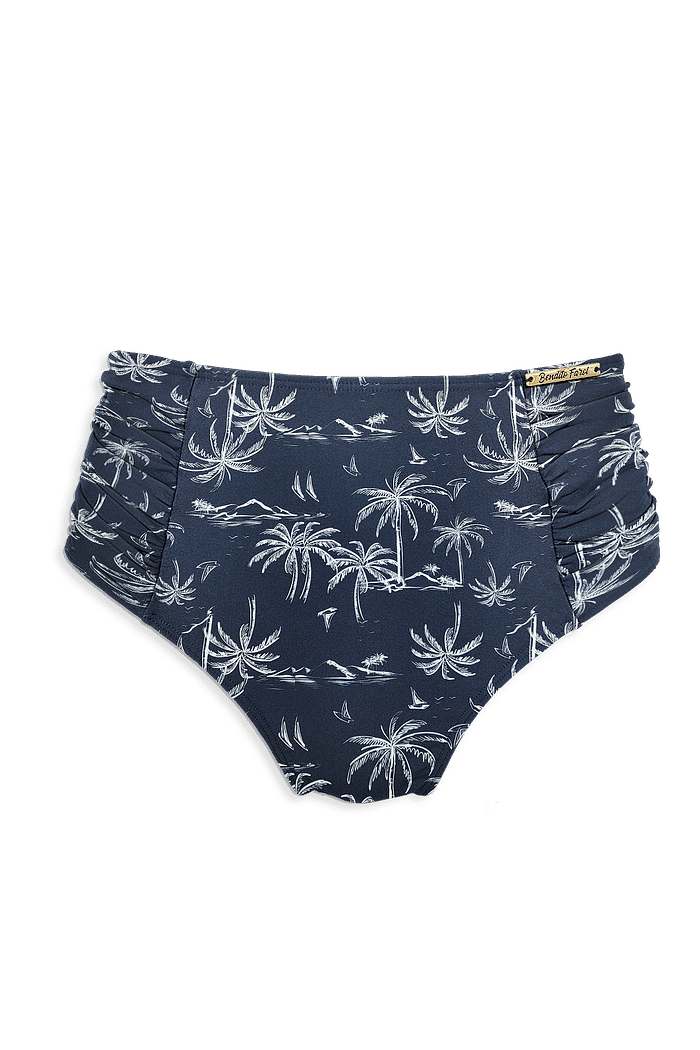 CALCINHA DE BIQUÍNI HOT PANTS DRAPEADA | TAYLOR