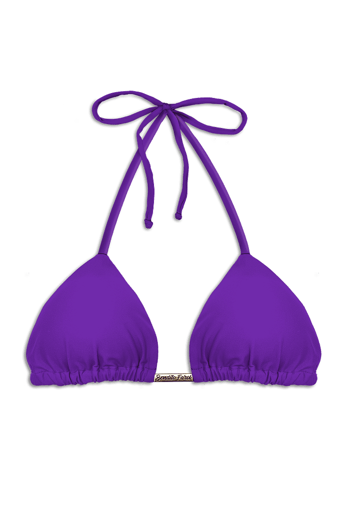 TOP DE BIQUÍNI CORTININHA | FÚCSIA