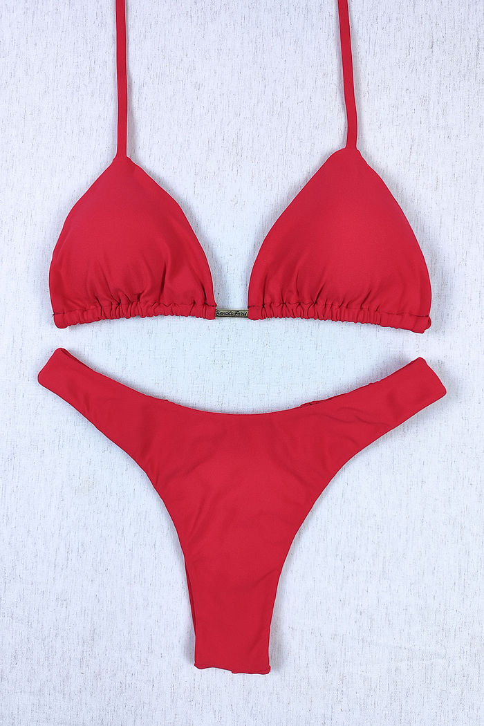 CONJUNTO MANU | CORTININHA MÓVEL + ASA DELTA VERMELHO LISO