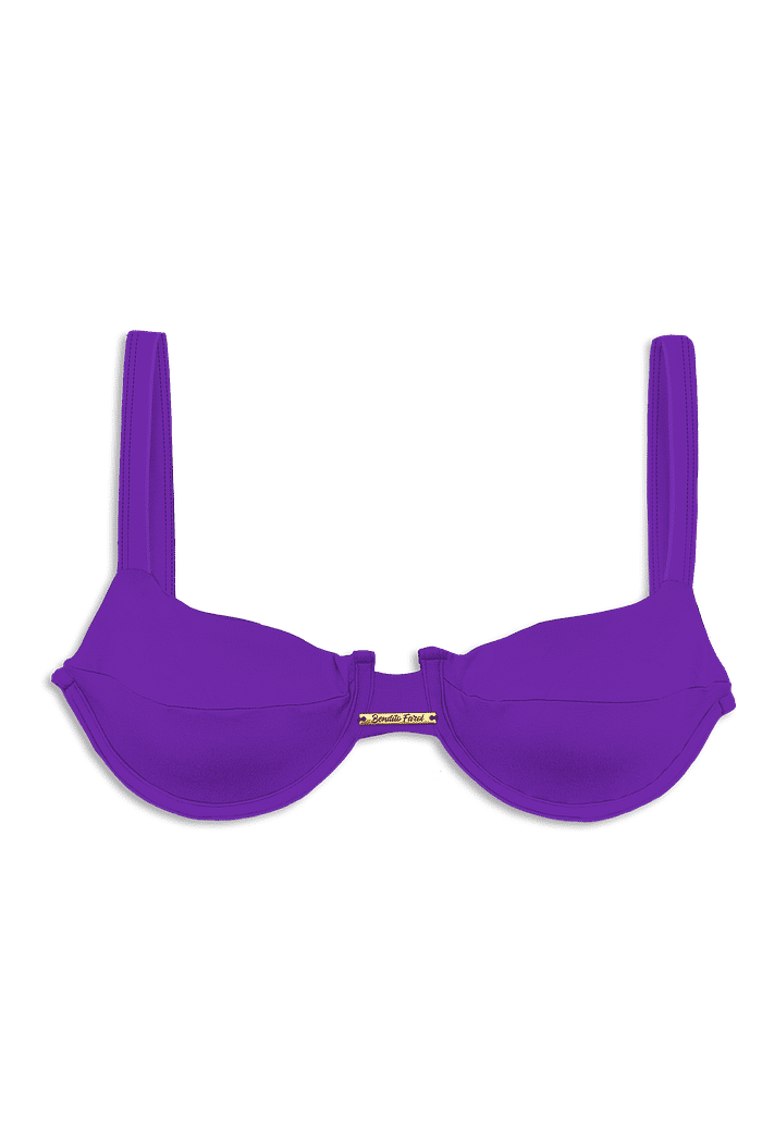 TOP DE BIQUÍNI MEIA TAÇA UP | FÚCSIA LISO