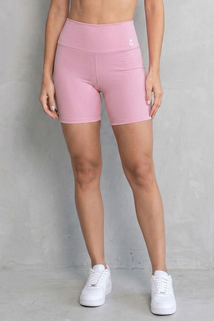 SHORT FITNESS FEMININO GLOSS BENDITO FAROL - ZERO TRANSPARÊNCIA