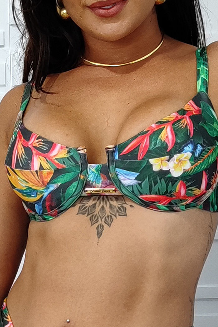 TOP DE BIQUÍNI MEIA TAÇA UP | AGATHA