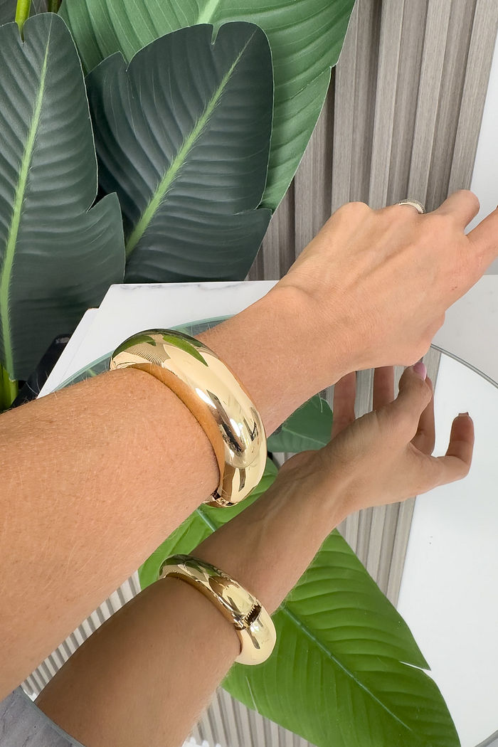 BRACELETE DOURADO ELISA