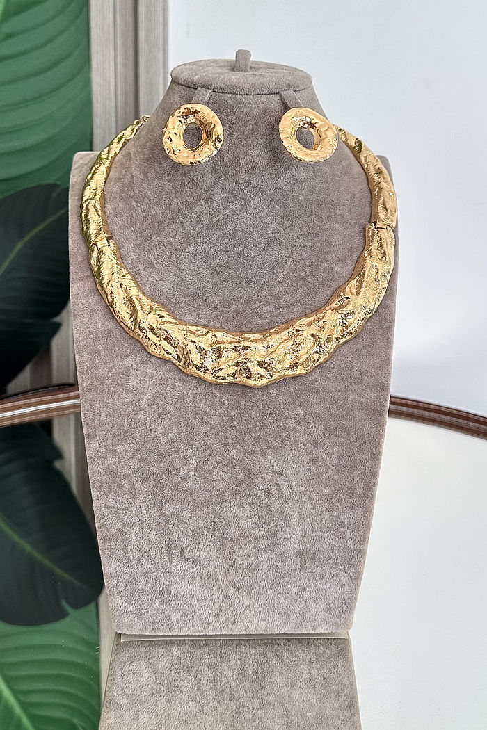 CONJUNTO COLAR E BRINCO SAMARA