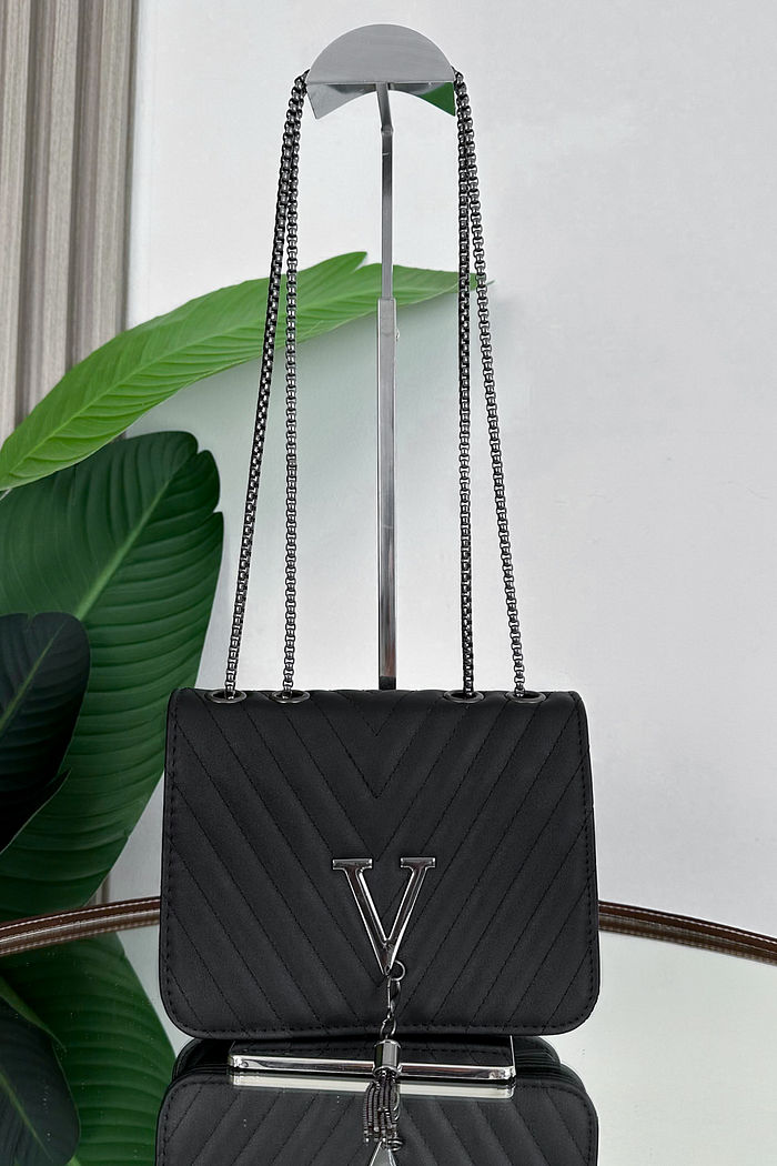 BOLSA COURO ECO GEORGIA - PRETO