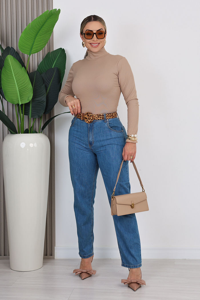 CALÇA JEANS MOM JOLIE