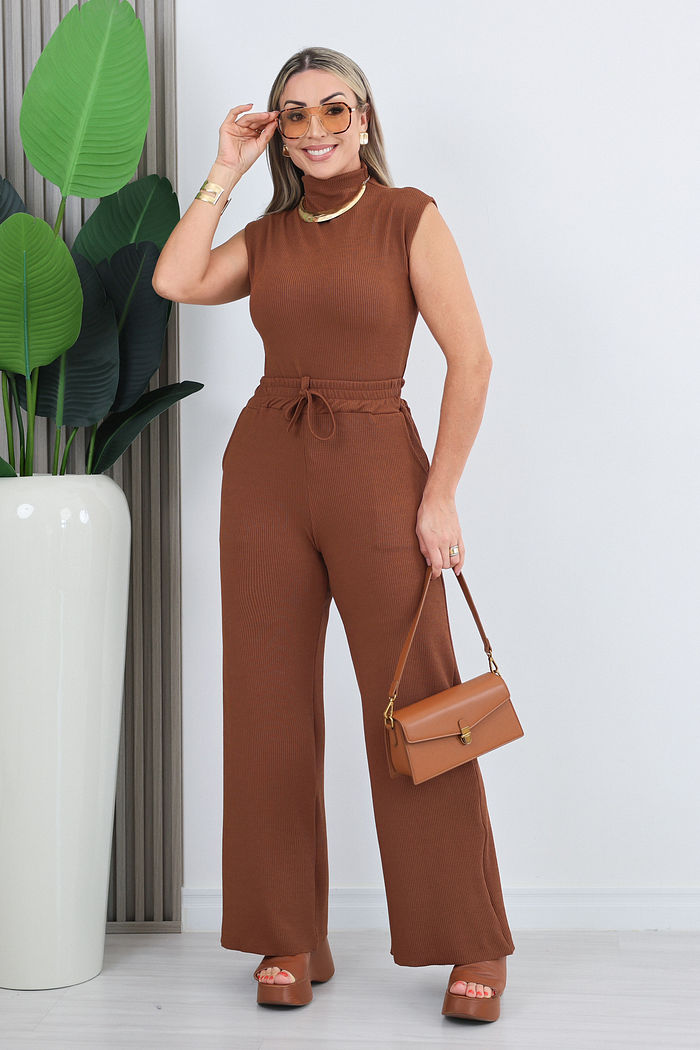 CONJUNTO CALÇA E REGATA BIANCA