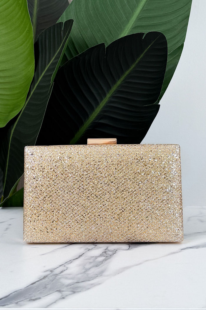 BOLSA CLUTCH DOURADO MARIA