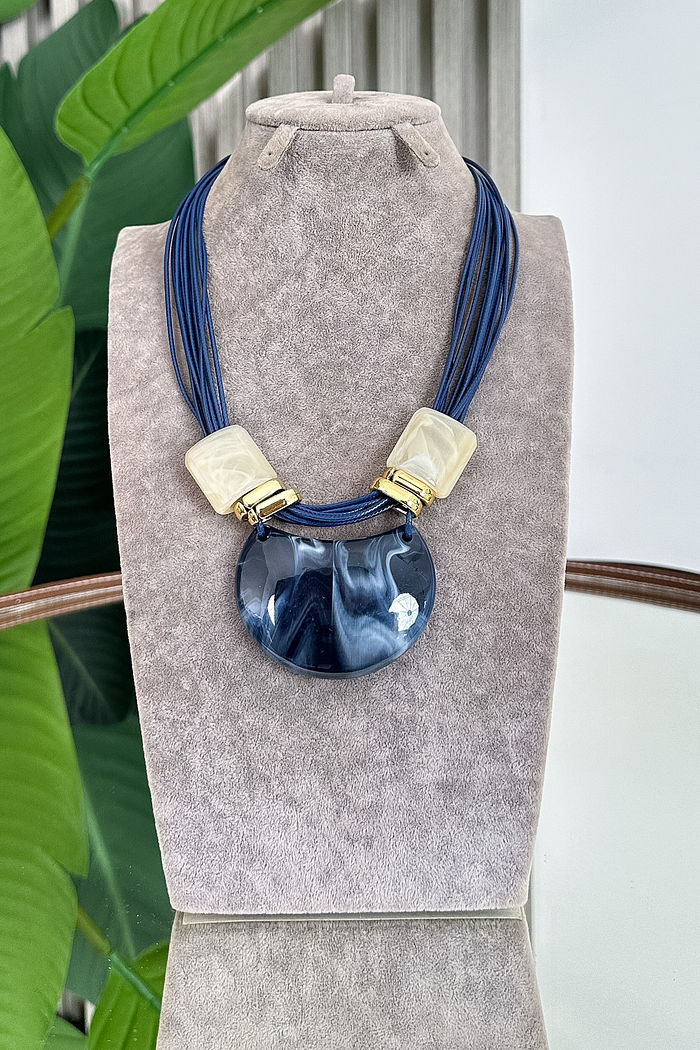 COLAR ANDREIA - AZUL MARINHO