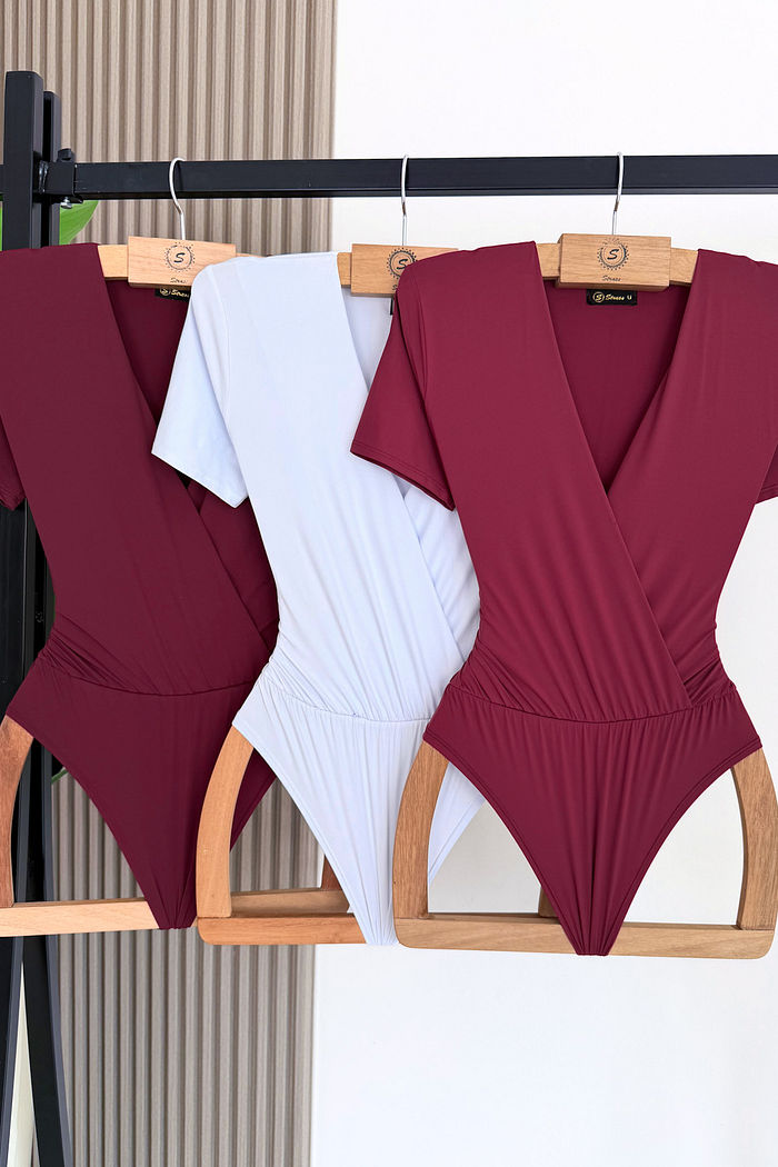 BODY TRANSPASSADO C/ MANGA CURTA LUANA