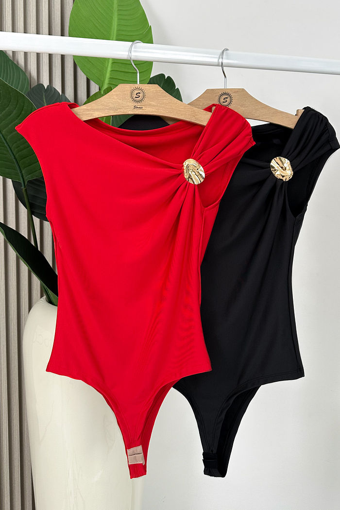 BODY C/ FIVELA DOURADA AMANDA