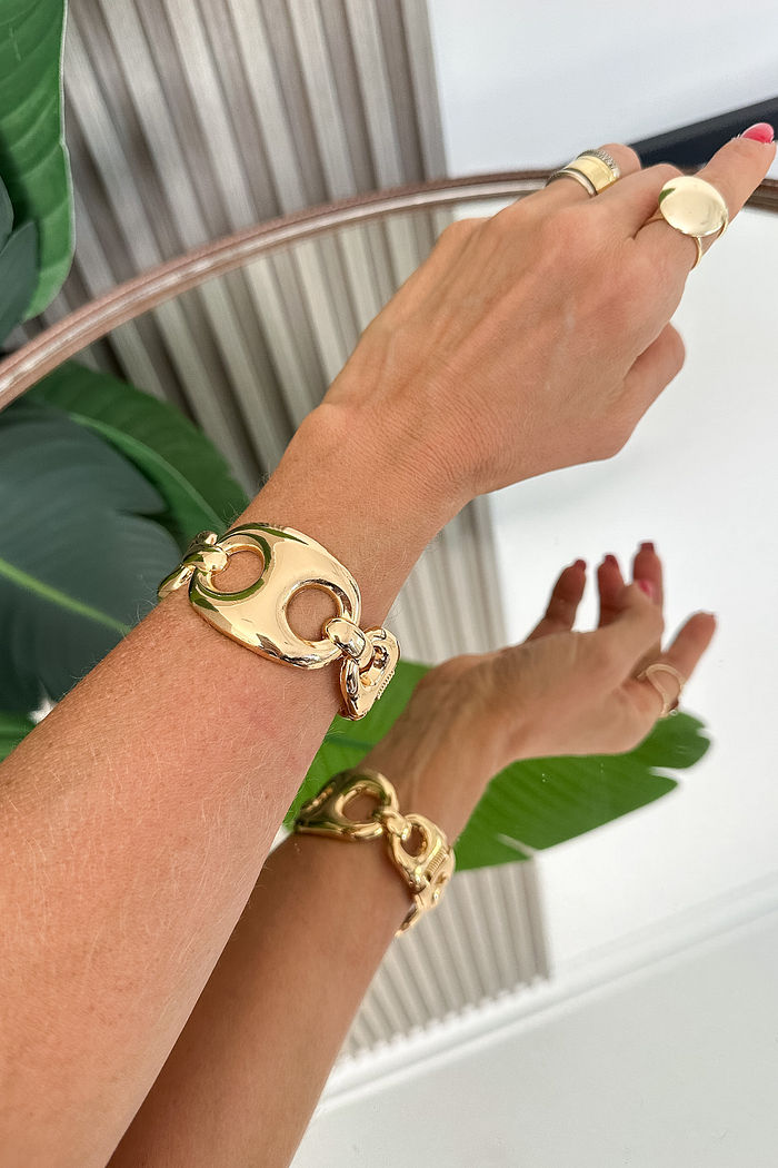 BRACELETE DOURADO NÁDIA