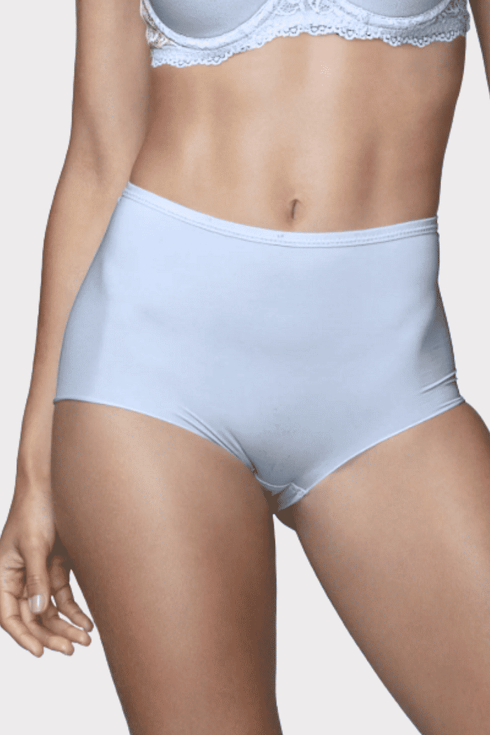 CALCINHA DEMILLUS SEM COSTURA CINTURA ALTA GINA - BRANCO