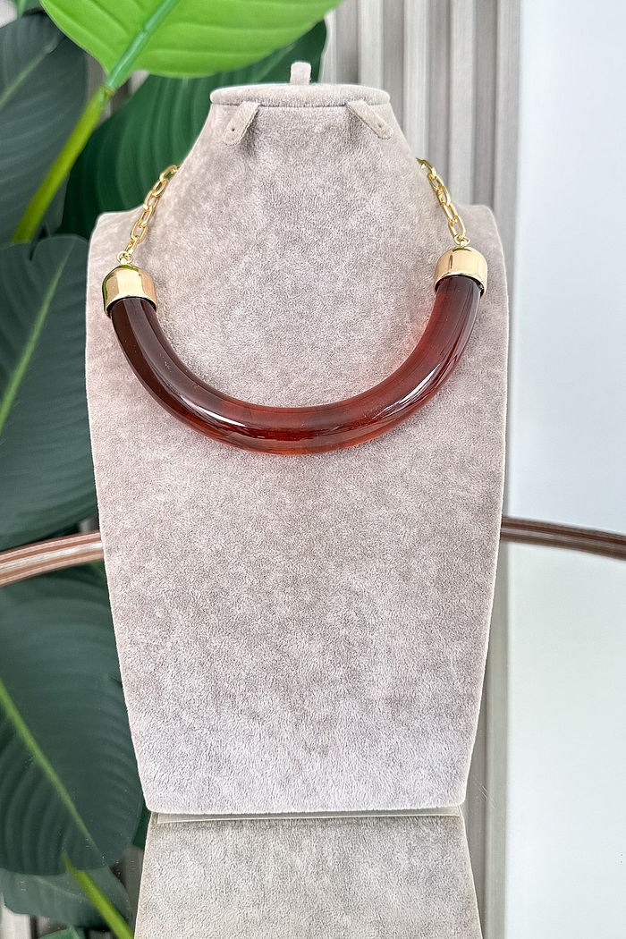 COLAR DOURADO LISBOA - TELHA