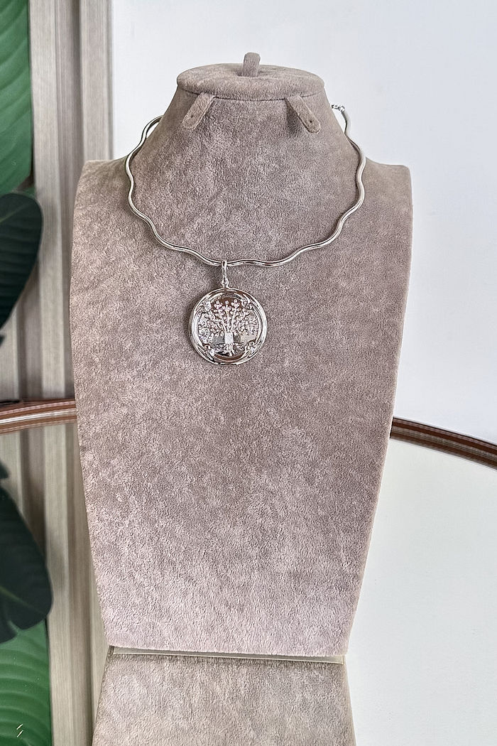 CHOKER CRISTINA - PRATA