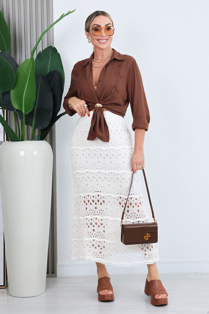 SAIA MODAL MIDI ANDRESSA - BRANCO