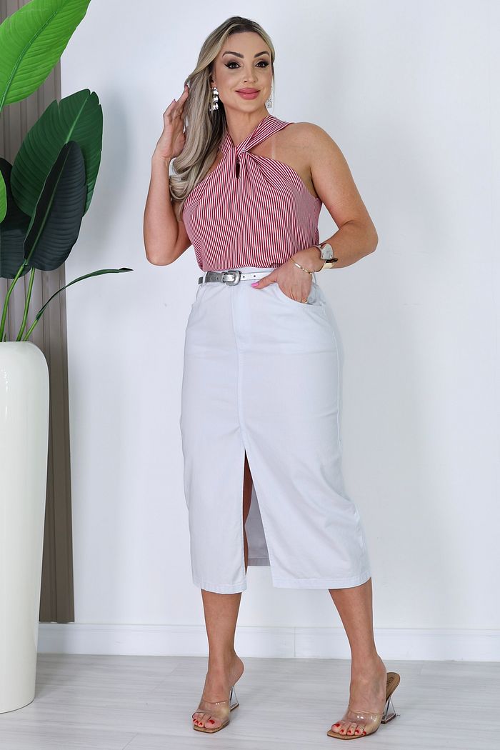 SAIA MIDI SARJA LUARA - BRANCA