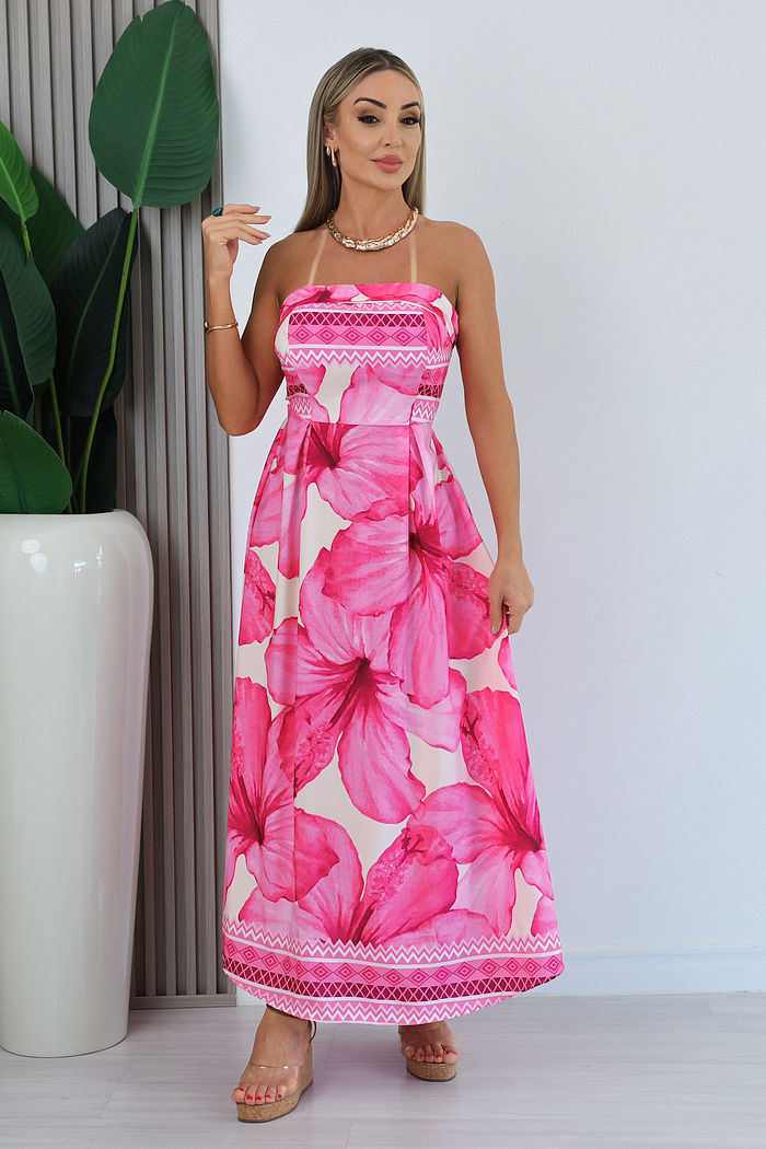 VESTIDO TOMARA QUE CAIA ALICIA