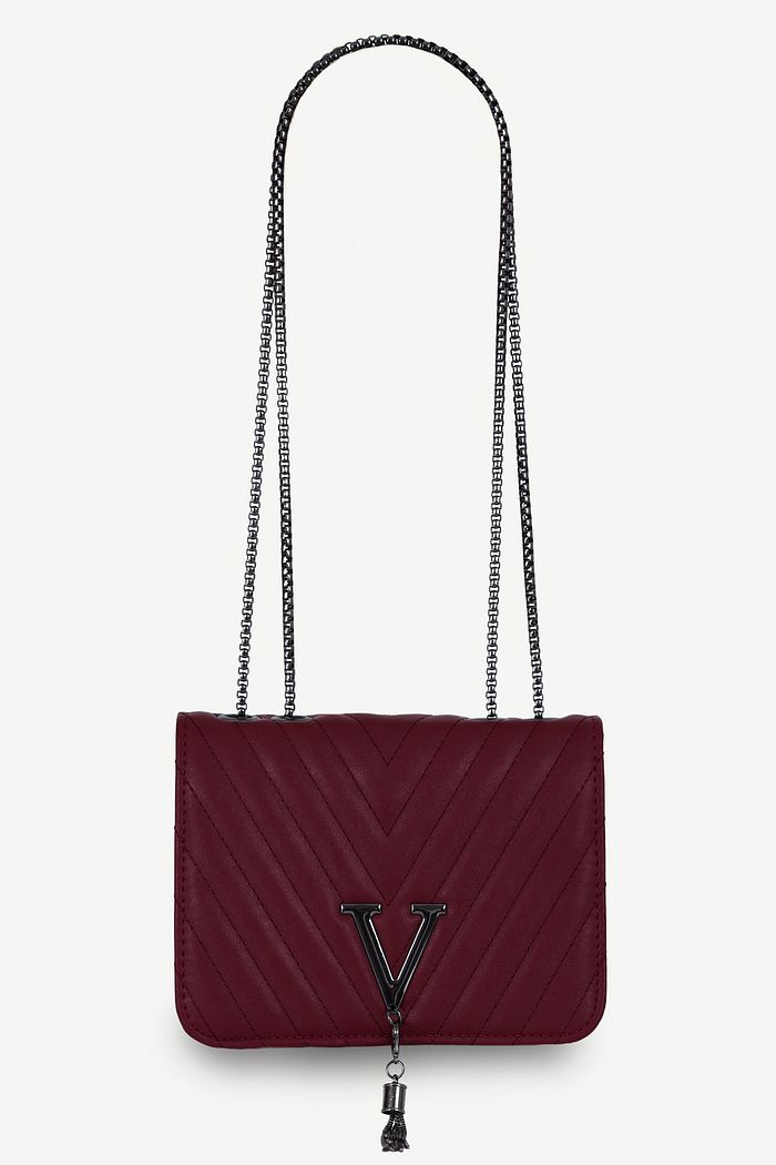 BOLSA COURO ECO GEORGIA - MARSALA