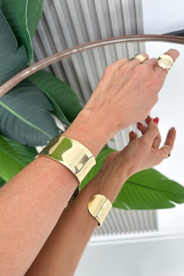 BRACELETE DOURADO CIBELE