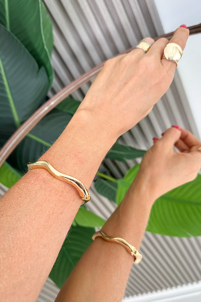 BRACELETE DOURADO LUIZA
