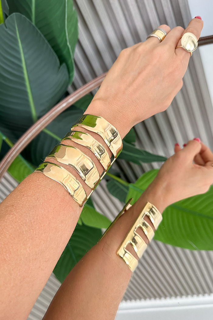 BRACELETE DOURADO IZAURA