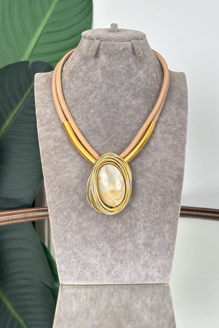COLAR BIA - BEGE