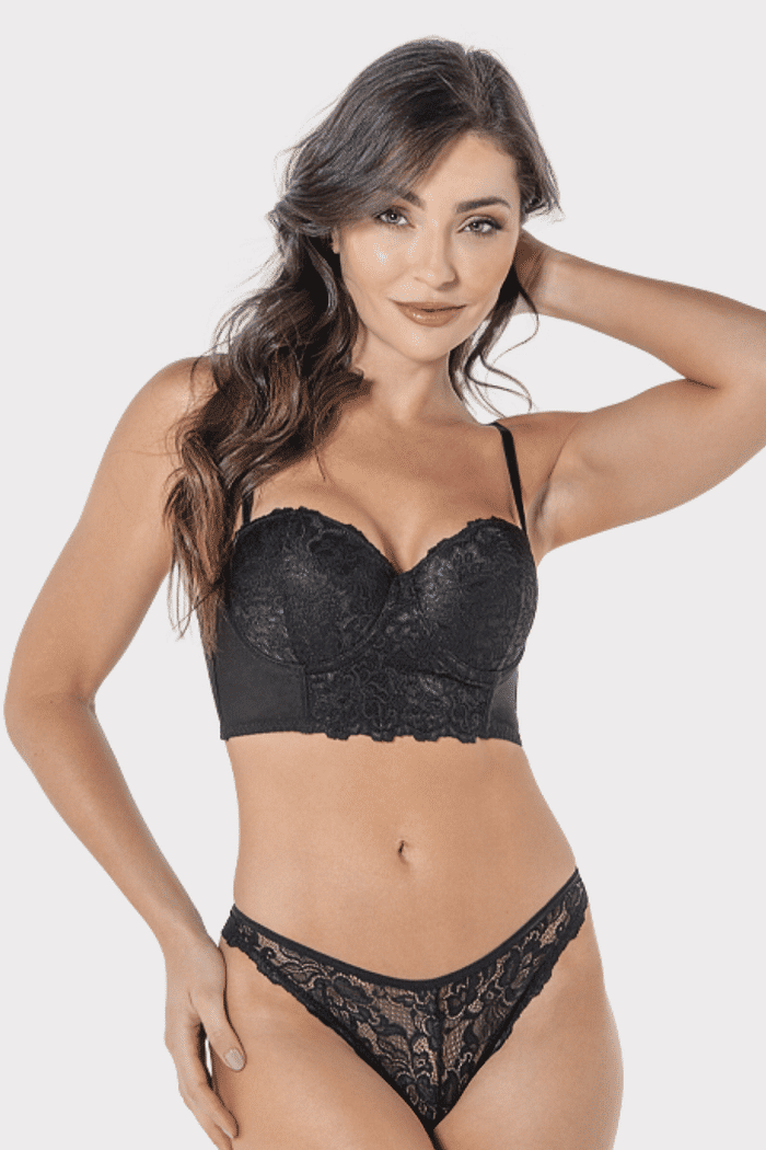 SUTIÃ DEMILLUS TOP RENDADO C/ BOJO ESTEFANI