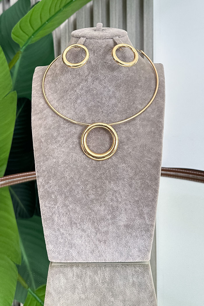 CONJUNTO COLAR E BRINCO RAISSA