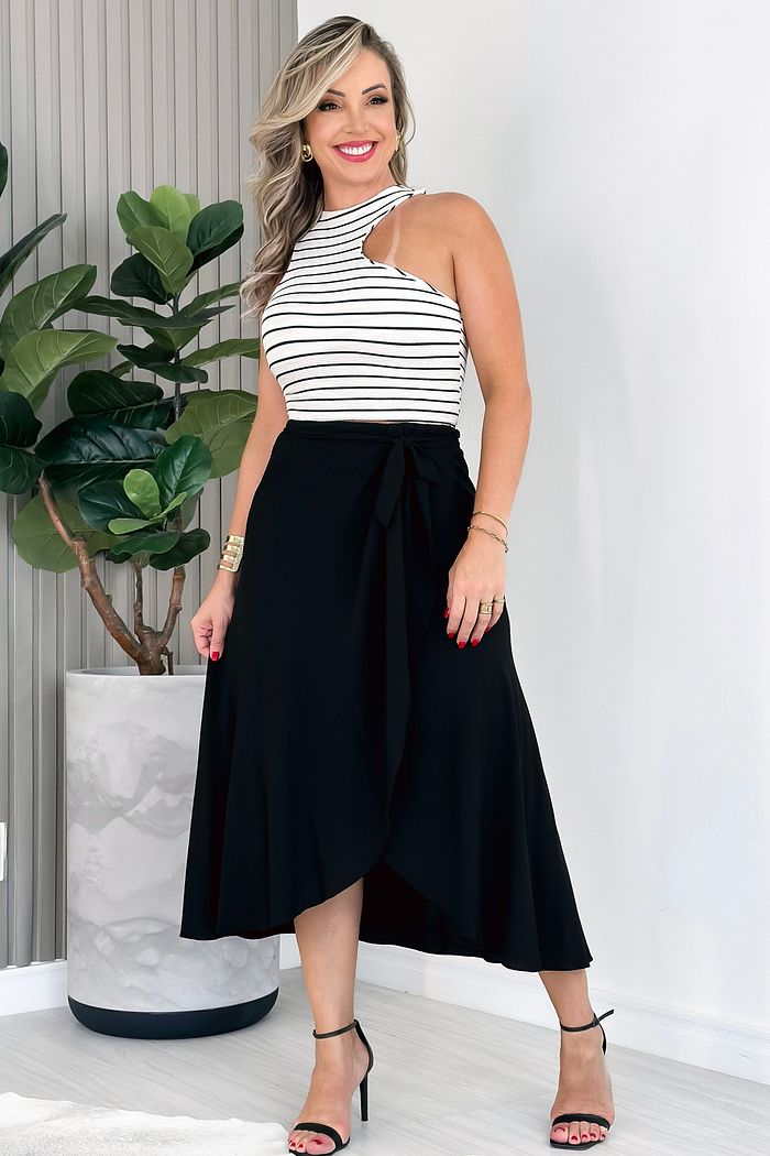 SAIA TRANSPASSADA LUDMILA -  PRETO