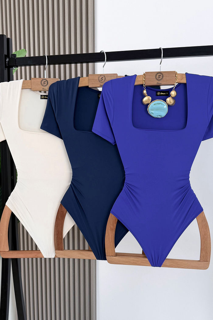 BODY MANGA CURTA ANDREIA - OFF