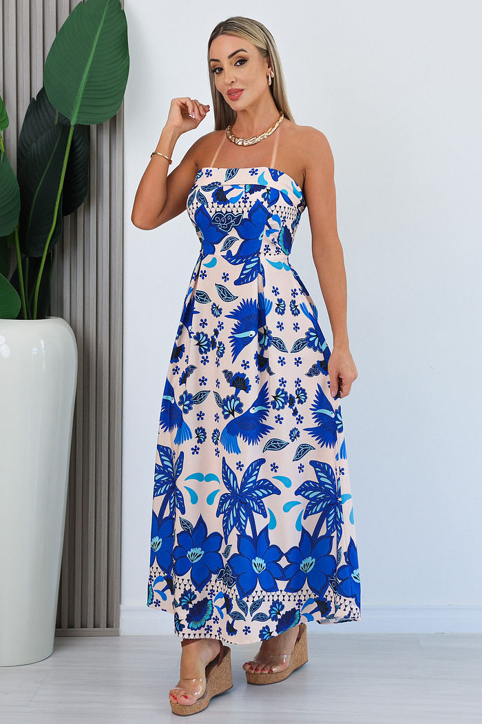 VESTIDO TOMARA QUE CAIA KEILA