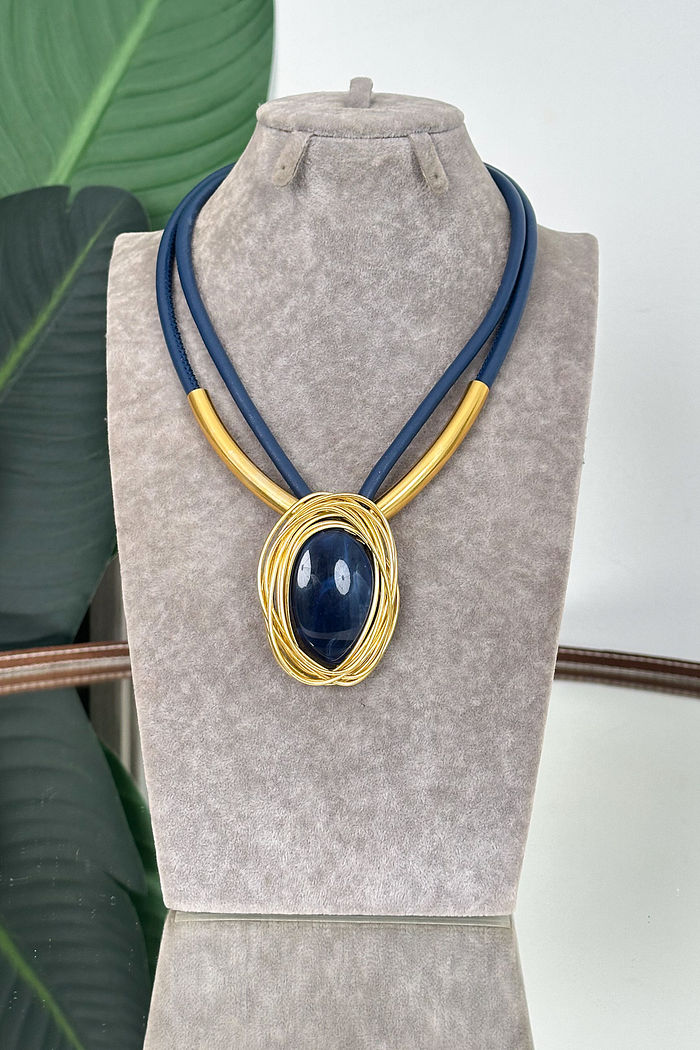 COLAR BIA - AZUL MARINHO