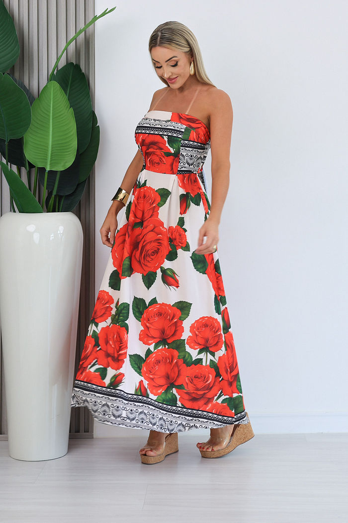 VESTIDO TOMARA QUE CAIA CELMA