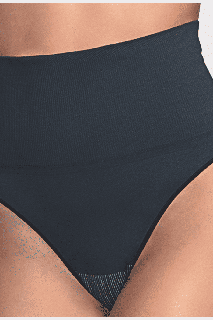 CALCINHA CINTA DEMILLUS MODELADORA ULTRALEVE FIO-DENTAL NARA - PRETO