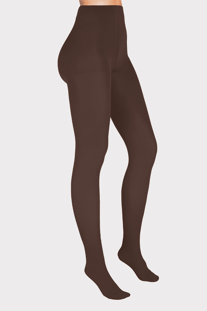 MEIA CALÇA TRIFIL FIO 40 LUANA - MARROM CAFÉ