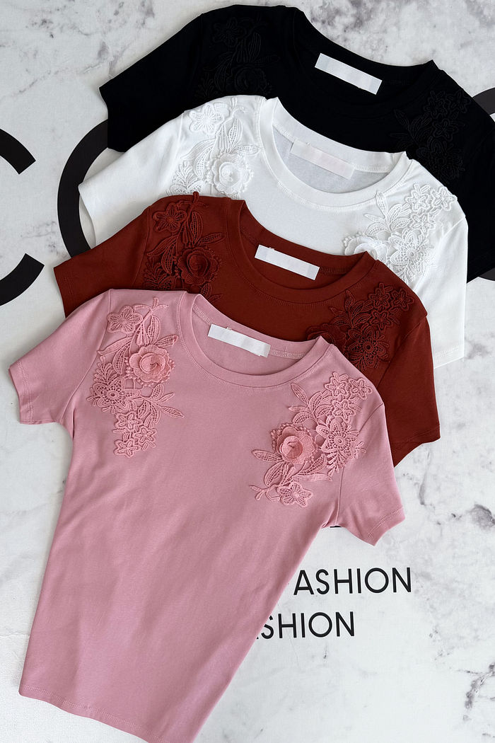 T-SHIRT MANGA CURTA ESTER