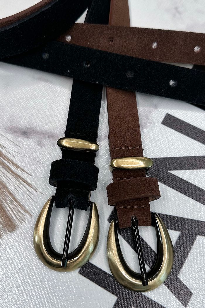 CINTO COURO SUEDE LÍGIA