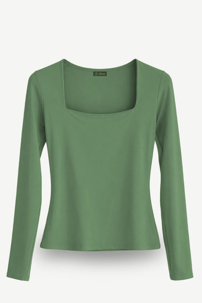 BLUSA MANGA LONGA DALIA - VERDE