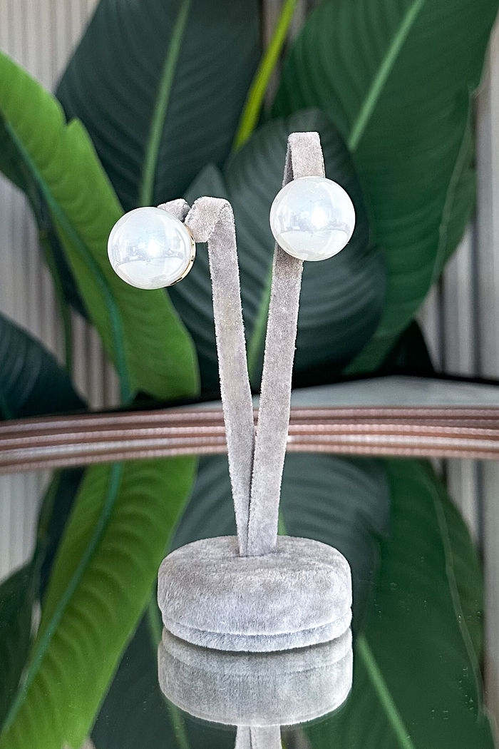 BRINCO PÉROLA DOURADO OLIVIA